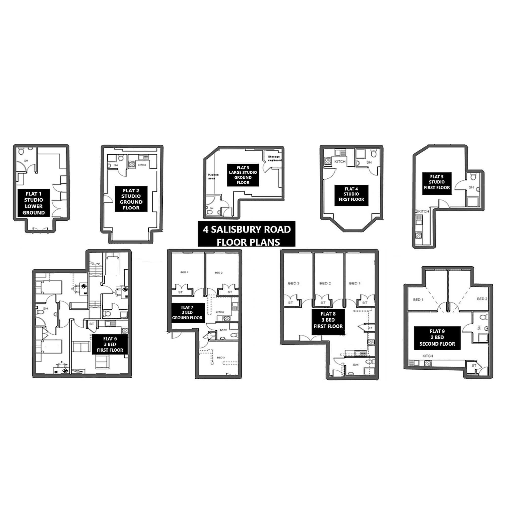 4 Salisbury Road, floor plan 4 Salisbury Road, floor plan