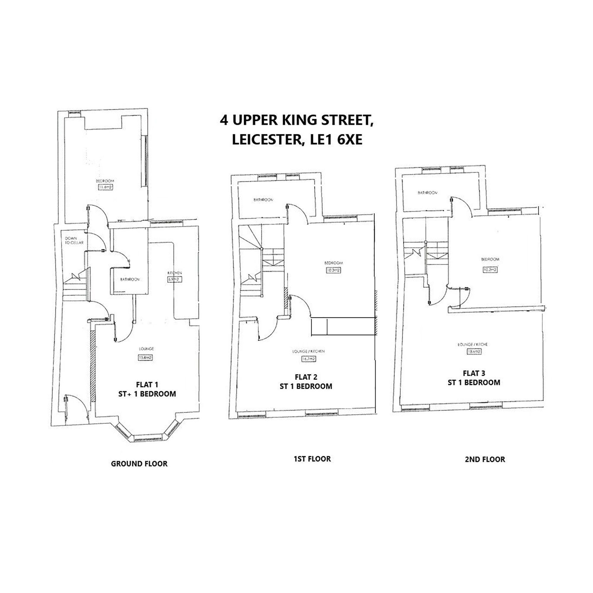 Upper King Street Floor plan Upper King Street Floor plan